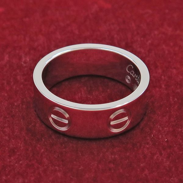 Cartier Love Ring #46 (size Near 6) [none Fee Gift [A Rank