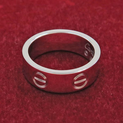 Cartier Love Ring #46 (size Near 6) [none Fee Gift [A Rank