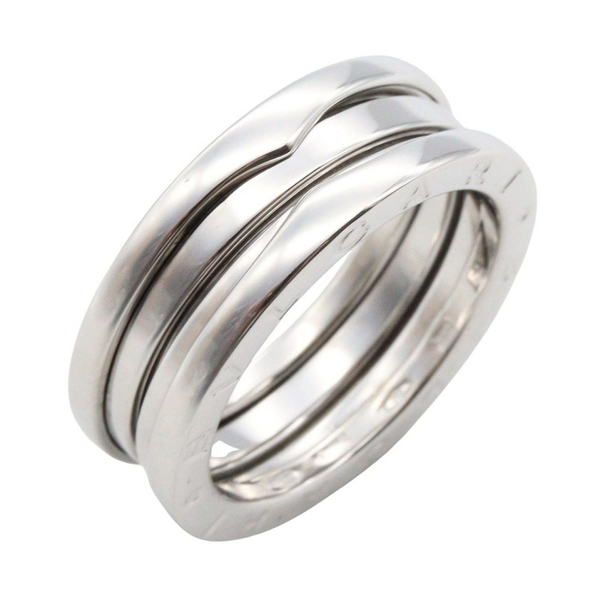 Bvlgari Ring B-zero One Band 18k White Gold
