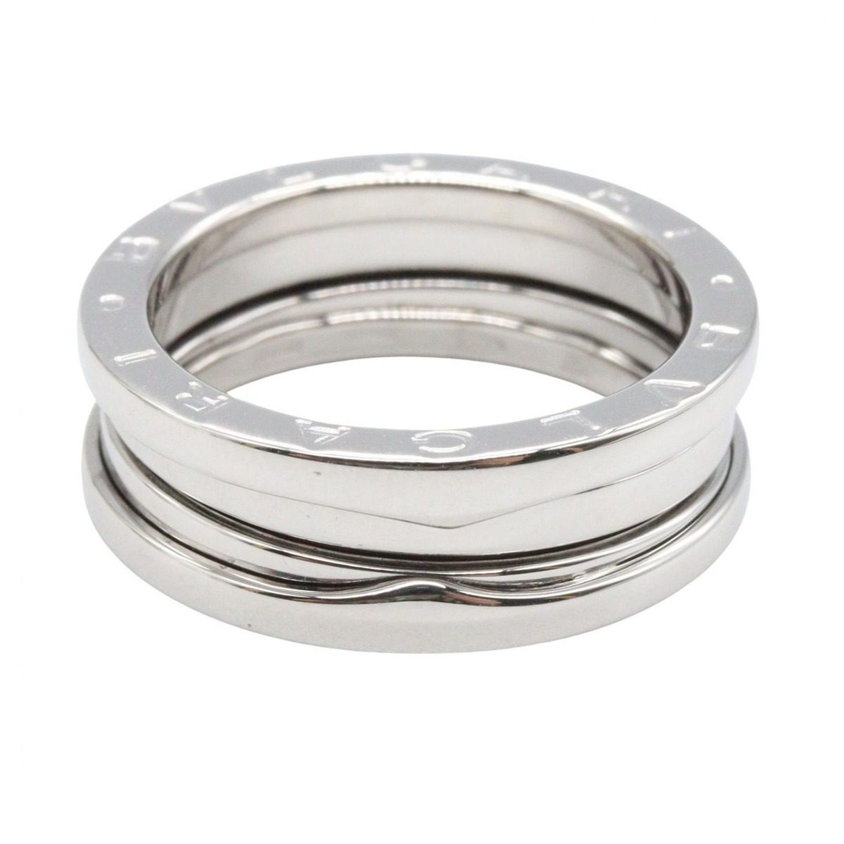 Bvlgari Ring B-zero One Band 18k White Gold — view 2