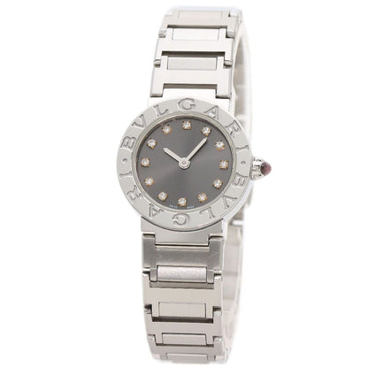 Bvlgari 12 Diamond Watch SS