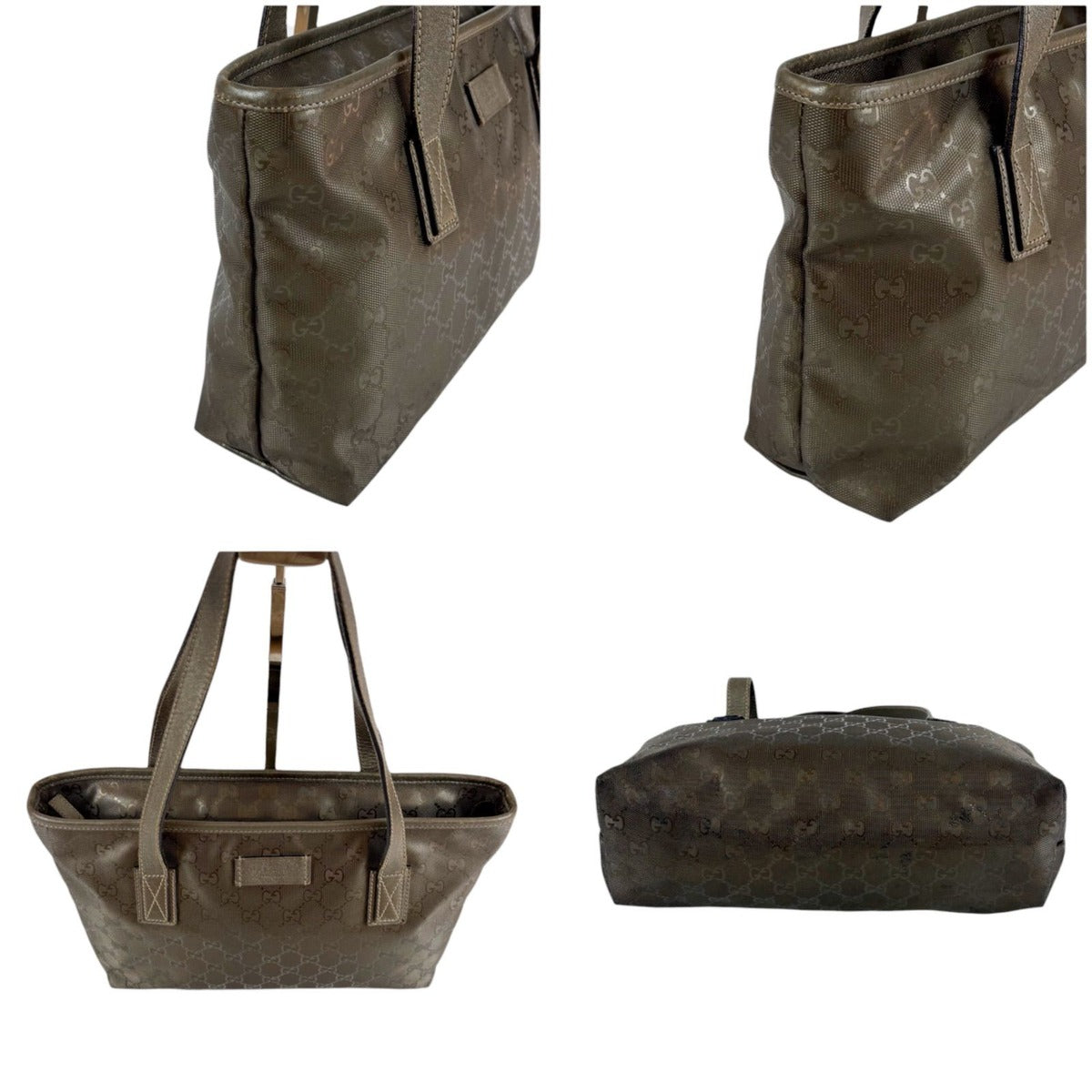 Gucci Mini Tote Imprime GG Pattern Gold — view 3
