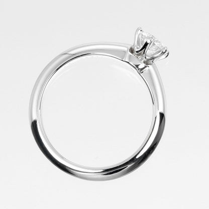 Tiffany & Co Solitaire 0.39ct Vs1/e/goog Pt950platinum X Diamond #6.5 Ladies