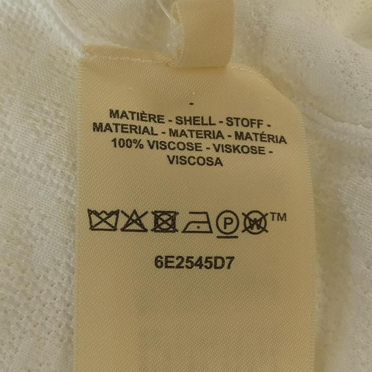 Hermes Che-ne-d'ancre Tunic Jacket White Translucency — view 3