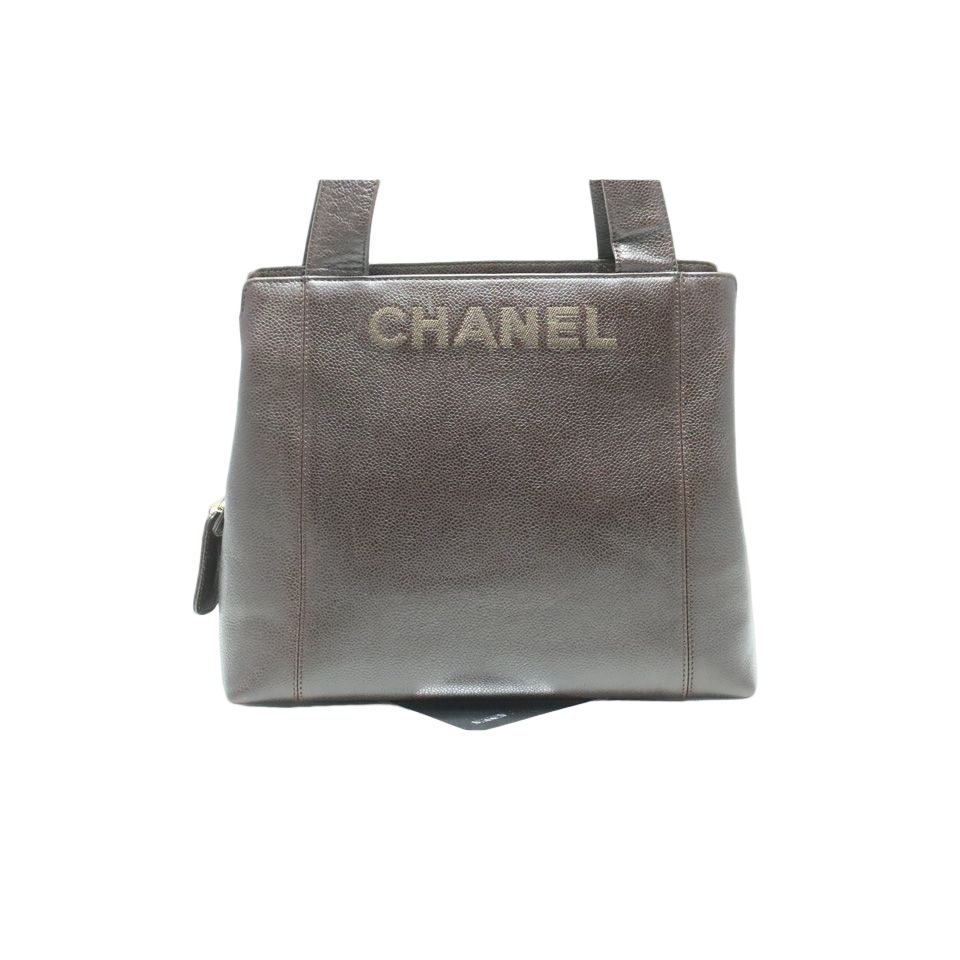 Chanel Caviar Leather GD Handbag
