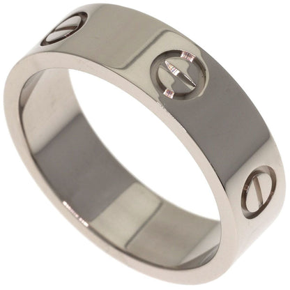 Cartier Love Ring 57 18k White Gold
