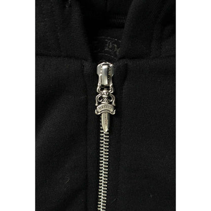 Chrome Hearts Sweatshirt HD Zip Sleeve English Print Daga Hoodie XL — view 3
