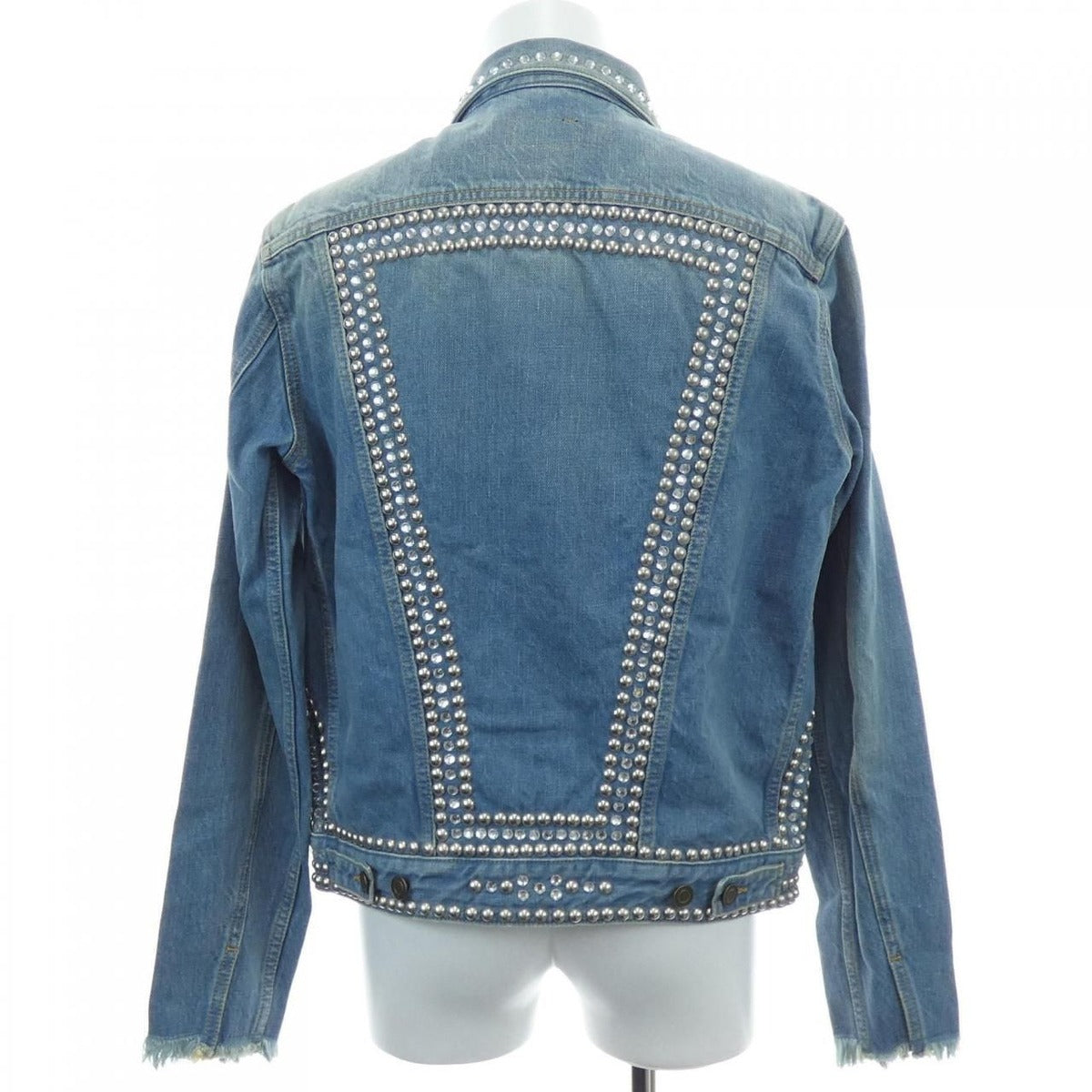 Saint Laurent Denim Jacket Blue — view 2