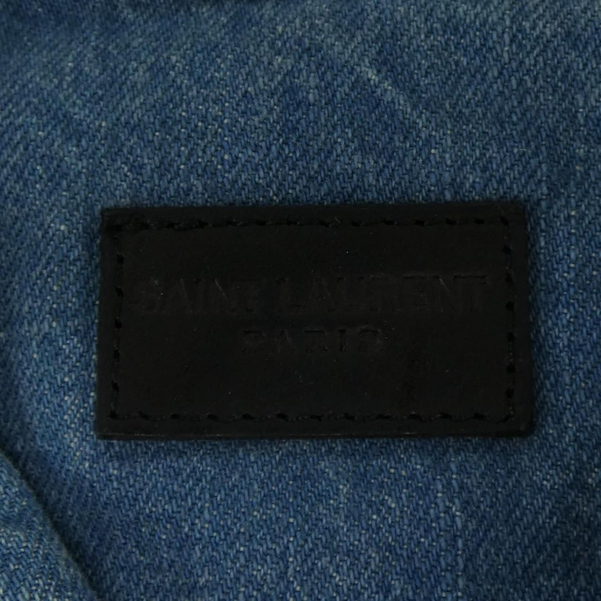 Saint Laurent Denim Jacket Blue — view 4