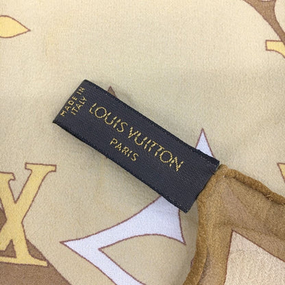 Louis Vuitton Scarf Monogram Pattern Beige