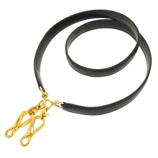 Hermes Kelly Strap Taurillon Cles Mance Black Gold Hardware Shoulder