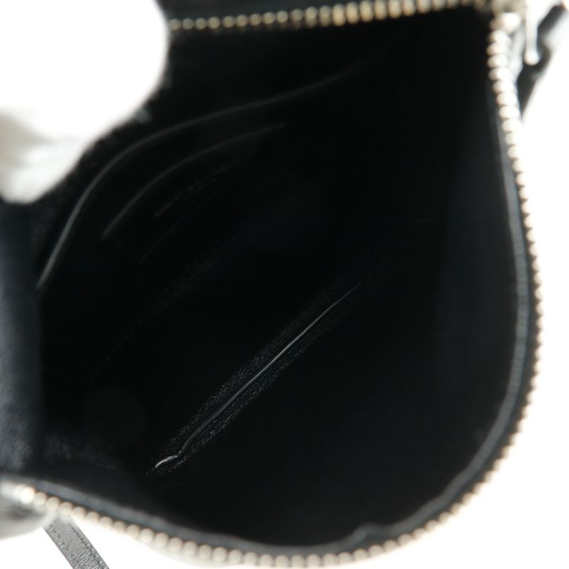 Saint Laurent Paris Sakosh 581697 1ge0e 1000 NERO Leather Black Unisex Shoulder