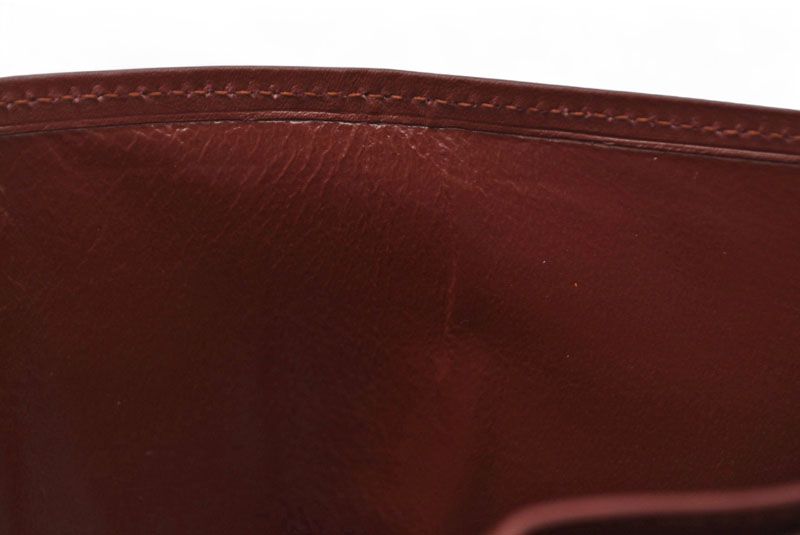Cartier Unused Fold Wallet Vintage Cartier Men's Must De Cartier Bordeaux
