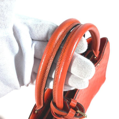 Louis Vuitton Handbag Montaigne BB M50093 Monogram Empreinte Leather Apricot