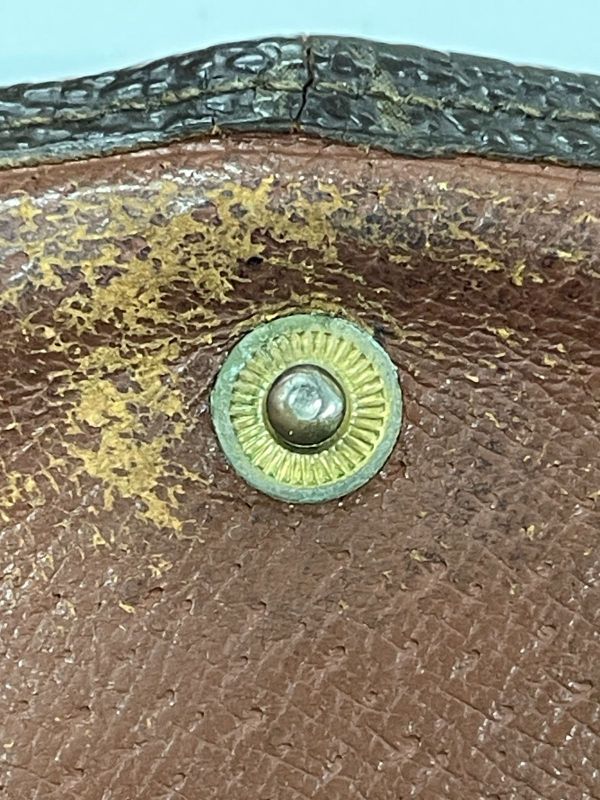 Louis Vuitton Monogram Long Wallet Brown Made In France