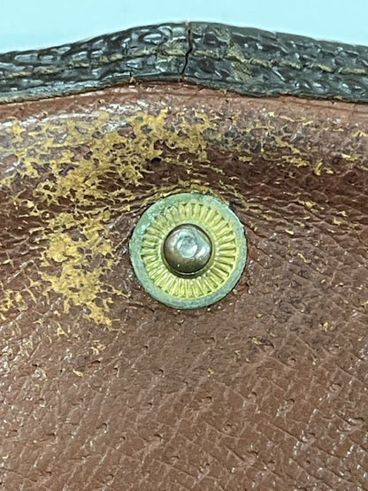 Louis Vuitton Monogram Long Wallet Brown Made In France