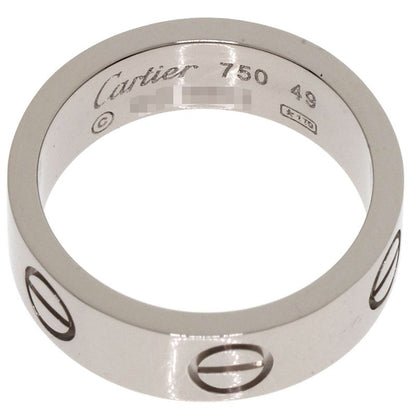 Cartier Love Ring #49 Ring - 18K White Gold Ladies
