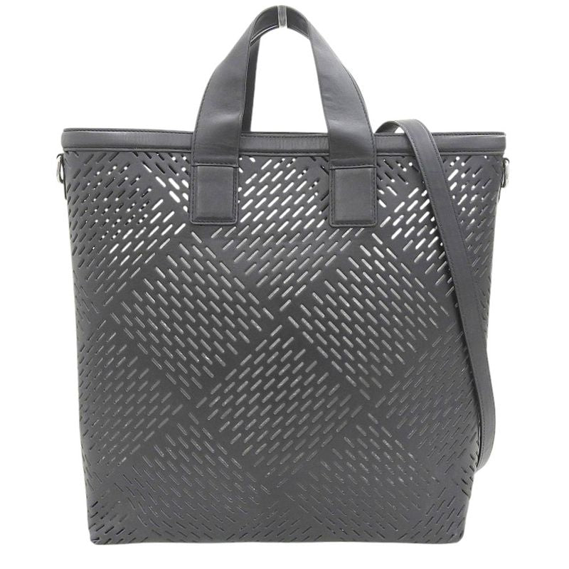Bottega Venetaveneta Current Tag Box Calf Leather Cutwork 2way Shoulder