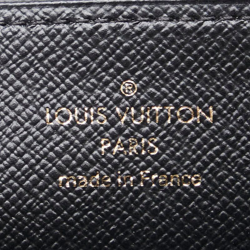 Louis Vuitton Monogram Giant Reverse Round Zipper Long Wallet M69353 Brown PVC