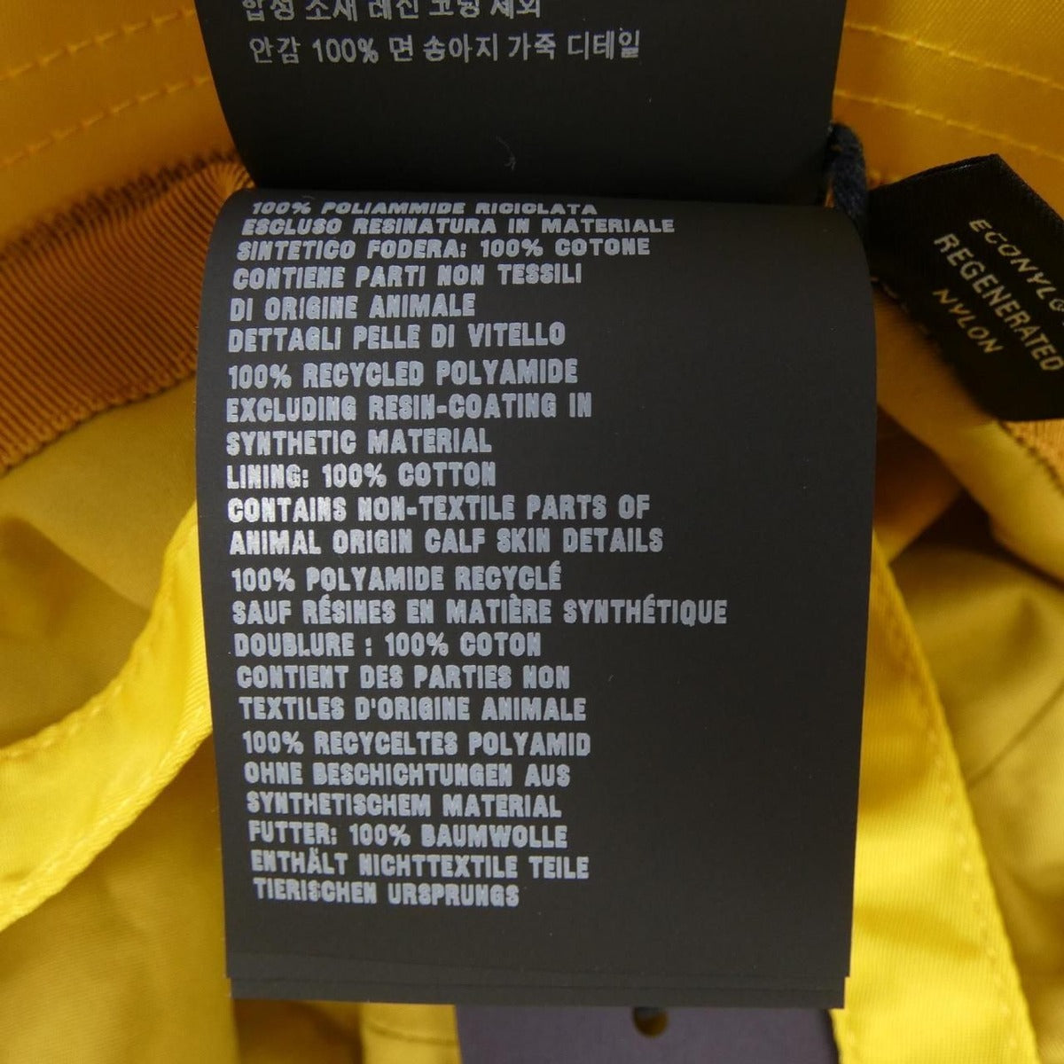 Prada Triangle Logo Hat — view 3