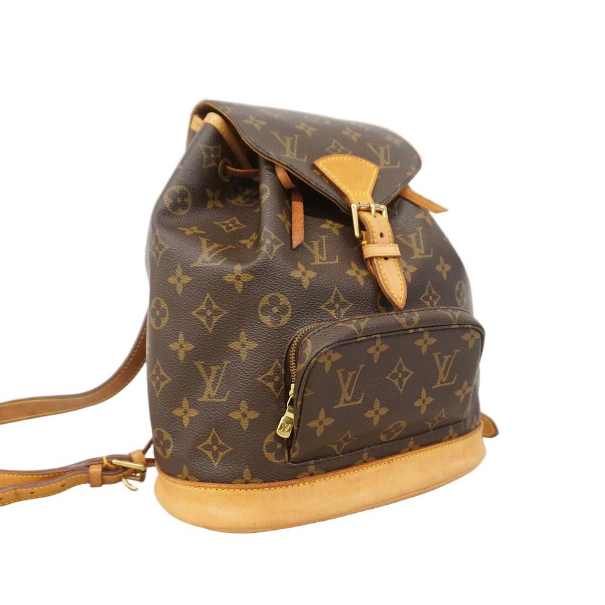 Louis Vuitton Backpack Monogram Montsouris MM Brown — view 2