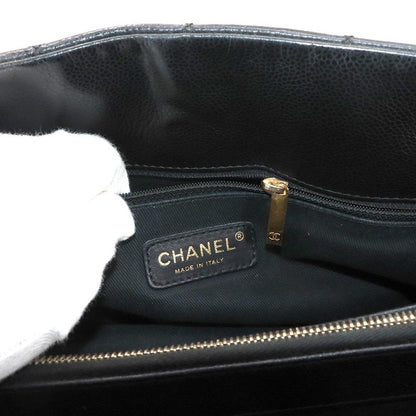 Chanel Matelasse Chain Tote Bag Caviar Skin Black A67294 Matelasse Tote Bag