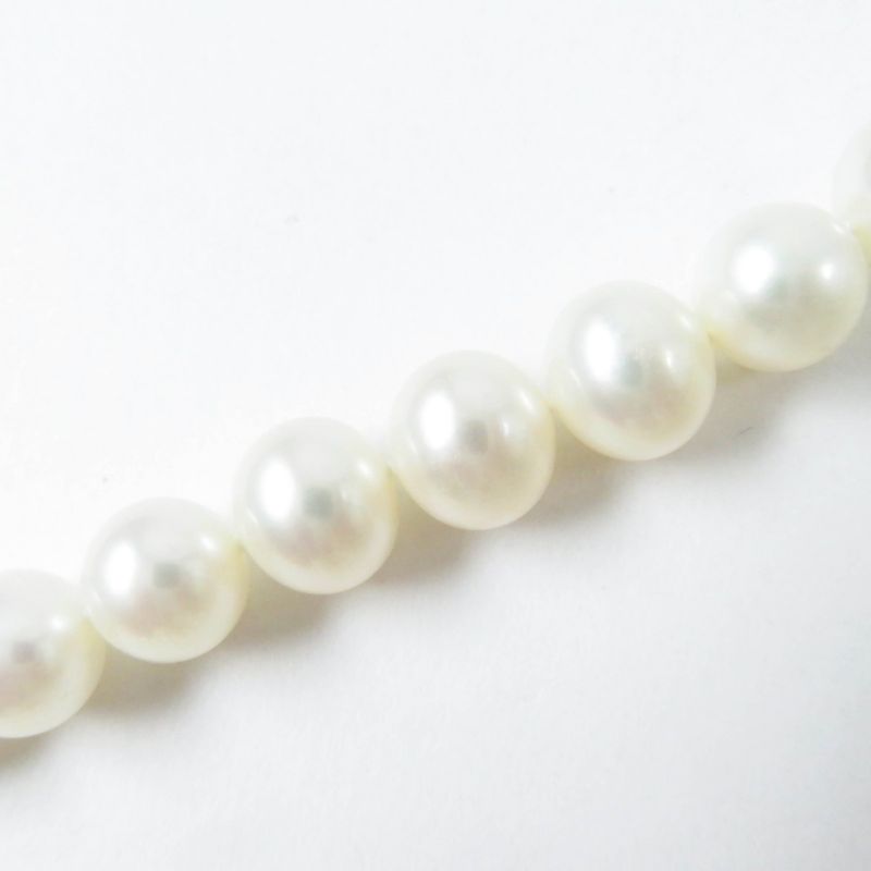 Tiffany & Co Necklace Freshwater Pearl Ag925 White Silver