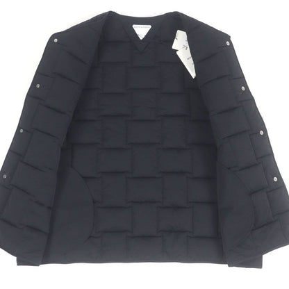 Bottega Veneta 22SS 700402 Intrecciato Down Vest Black XXL Made In