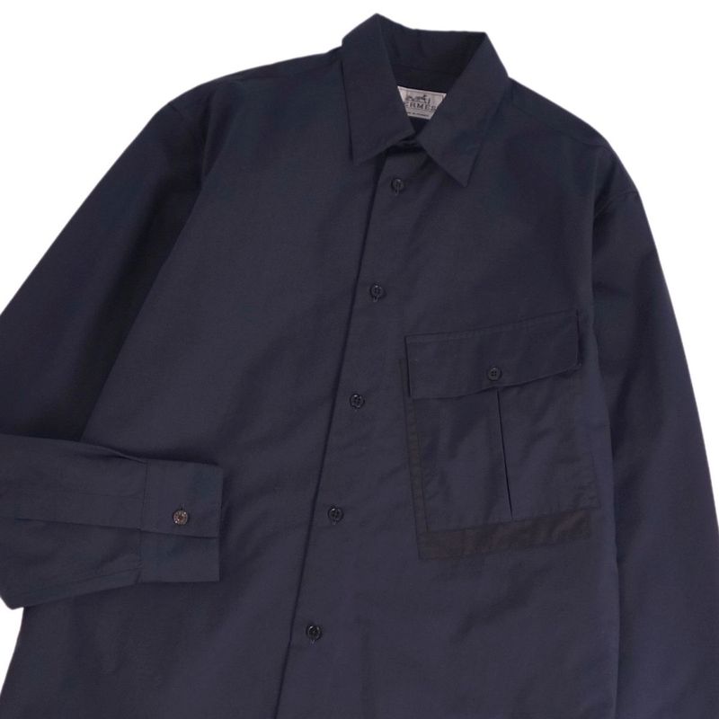 Hermes Shirt Long Sleeve Long Sleeve Cotton Top