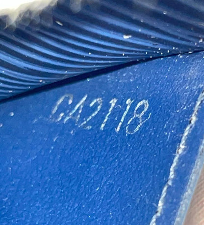 Louis Vuitton Epi Portefeuille Sarah Long Wallet Long Wallet M60585 Andigo Blue