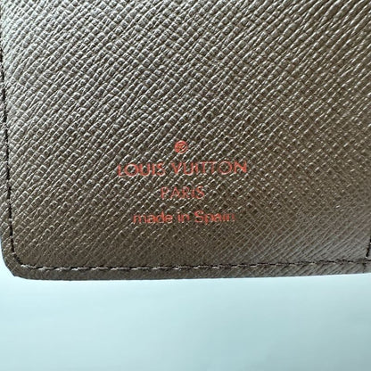 Louis Vuitton R20700 Agenda PM Damier Notebook Case Brown Ladies Men Fashion