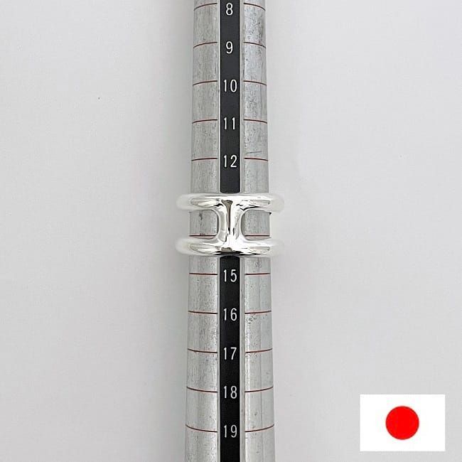 Hermes Ring Ozmoz PM F22864 Silver Ring JP14