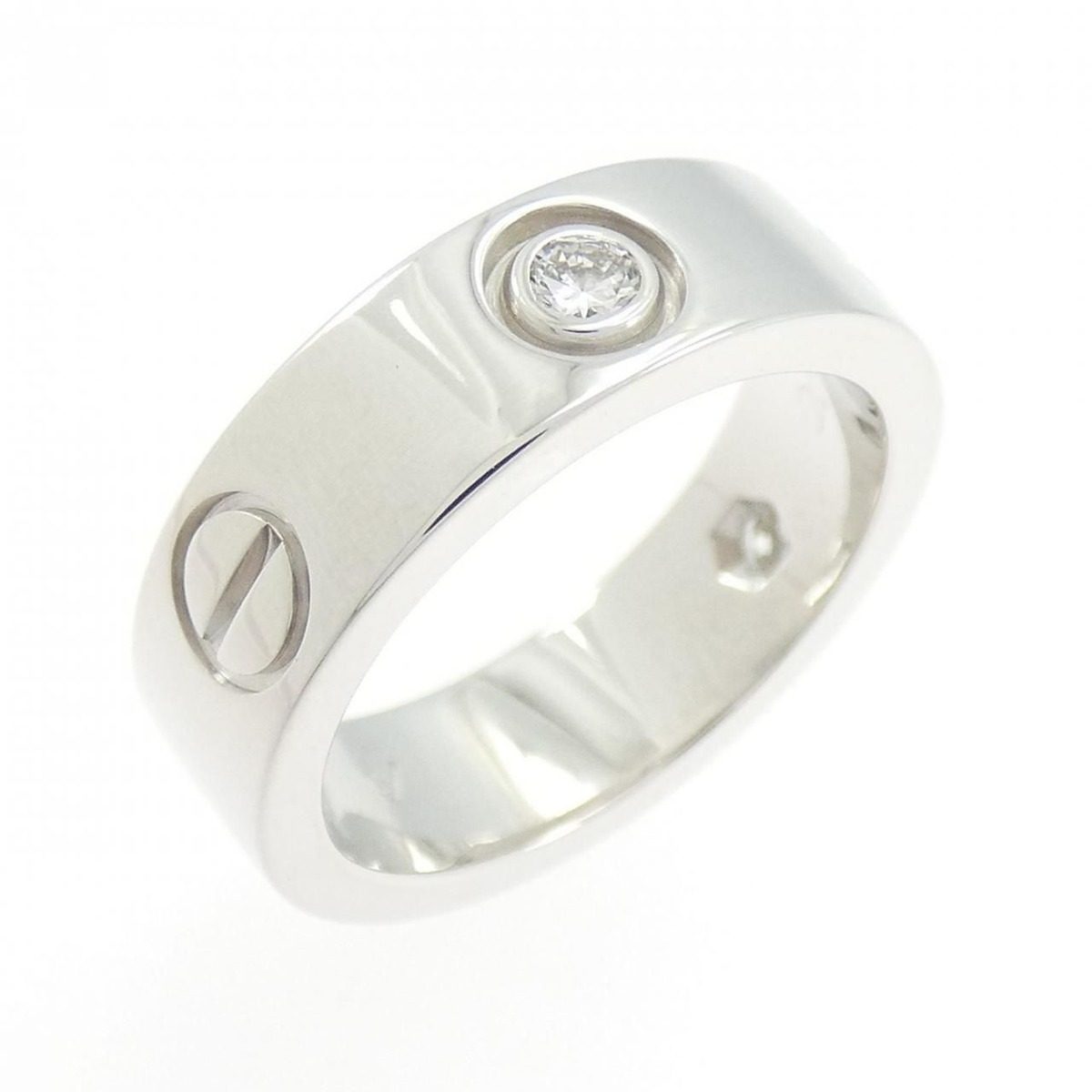 Cartier Love Half Diamond Ring