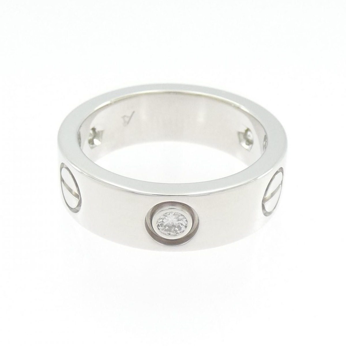 Cartier Love Half Diamond Ring — view 2