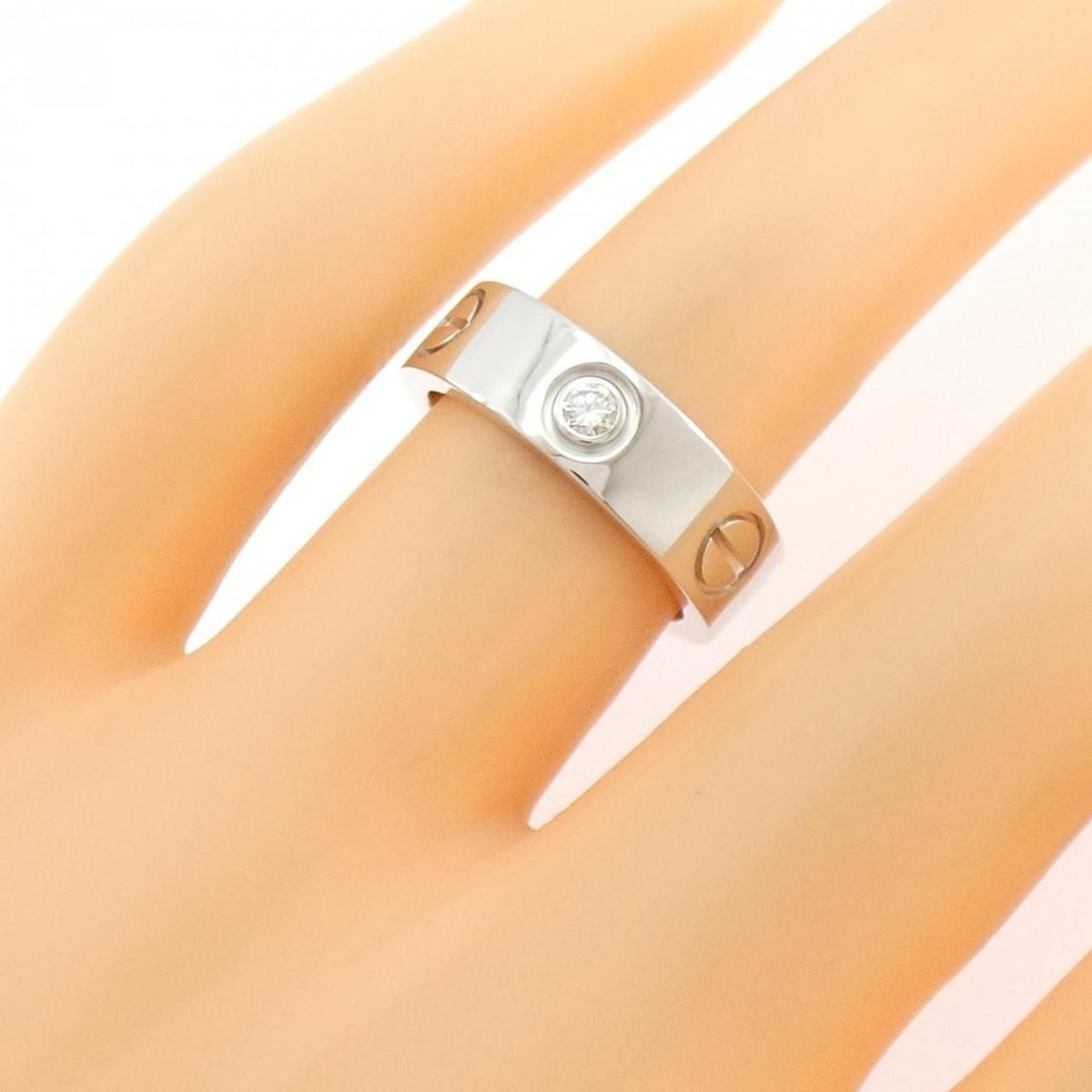 Cartier Love Half Diamond Ring — view 5