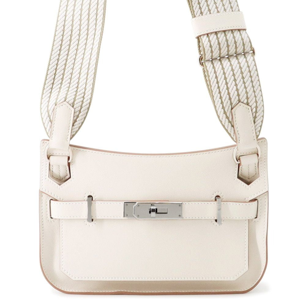 Hermes Jypsiere Mini Grease Pere Silver Swift Peel
