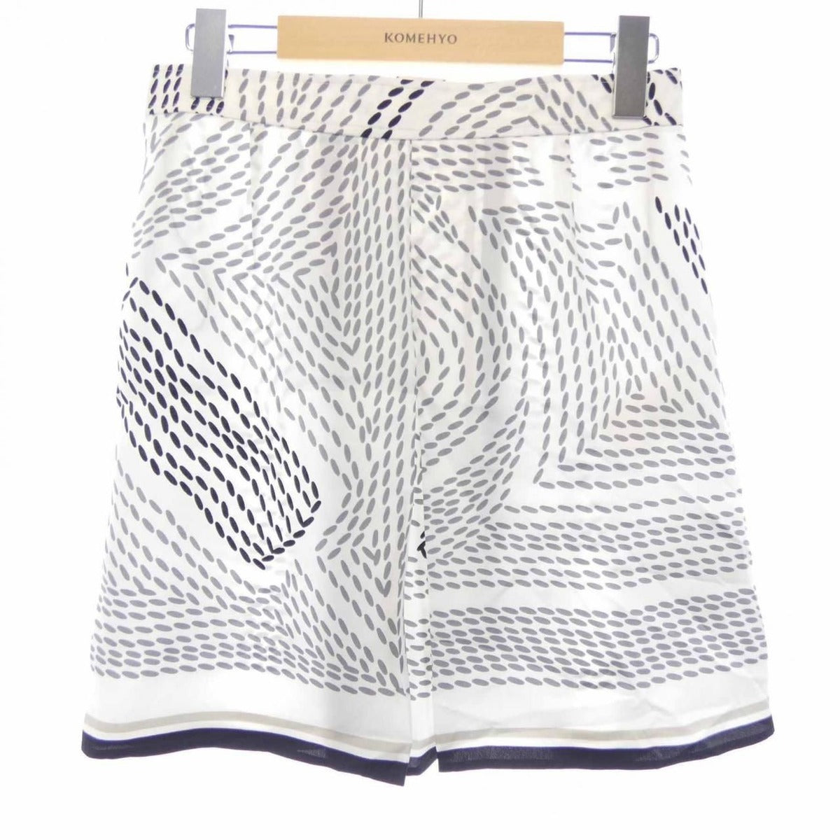 Hermes Skirt Silk Black