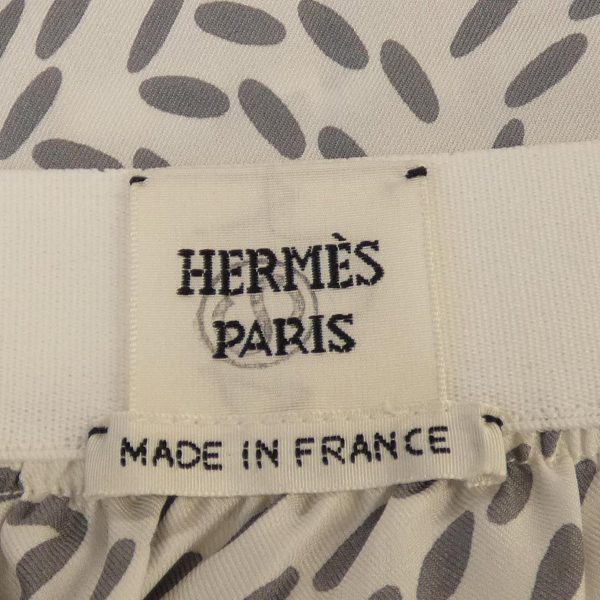 Hermes Skirt Silk Black — view 4