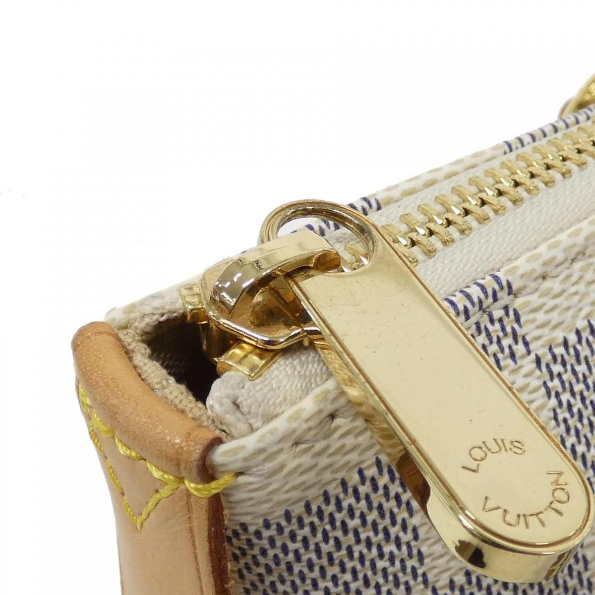 Louis Vuitton Damier Azur Totally PM Bag Jacket — view 5