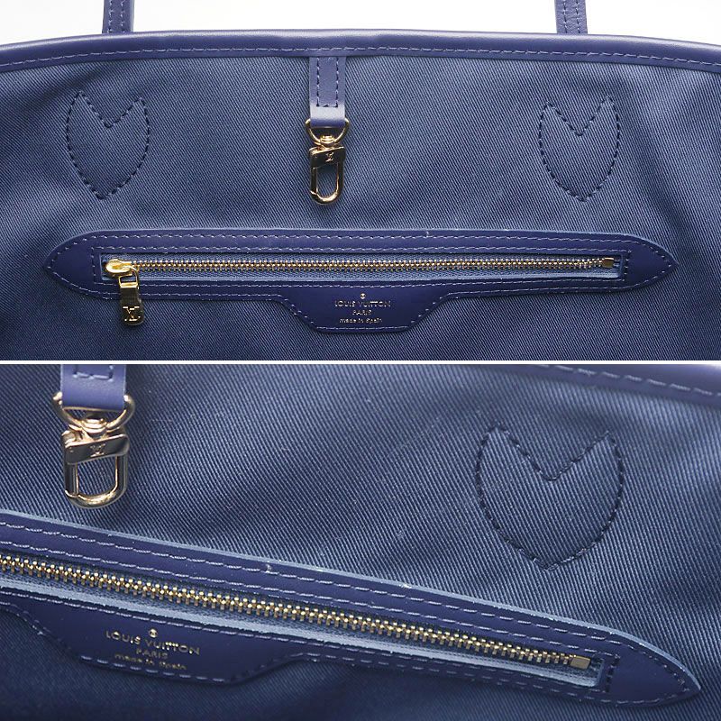 Louis Vuitton Laminated Jacquard Neverfull MM Tote M22921