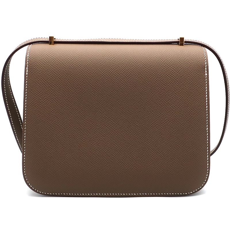 Unused Hermes Constance Mini 18 Epson Etoupe Gold Hardware Shoulder