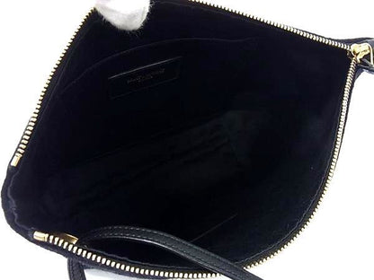 Yvessaint Laurent Yves Saint Laurent Rive Gauche Wool And Leather One Handle