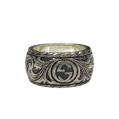 Gucci Cat Head Ring Jewelry Animal Sv925 Silver #8