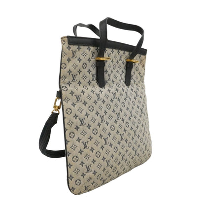 Louis Vuitton Handbag Monogram Mini Francoise Blue 2-Way — view 2