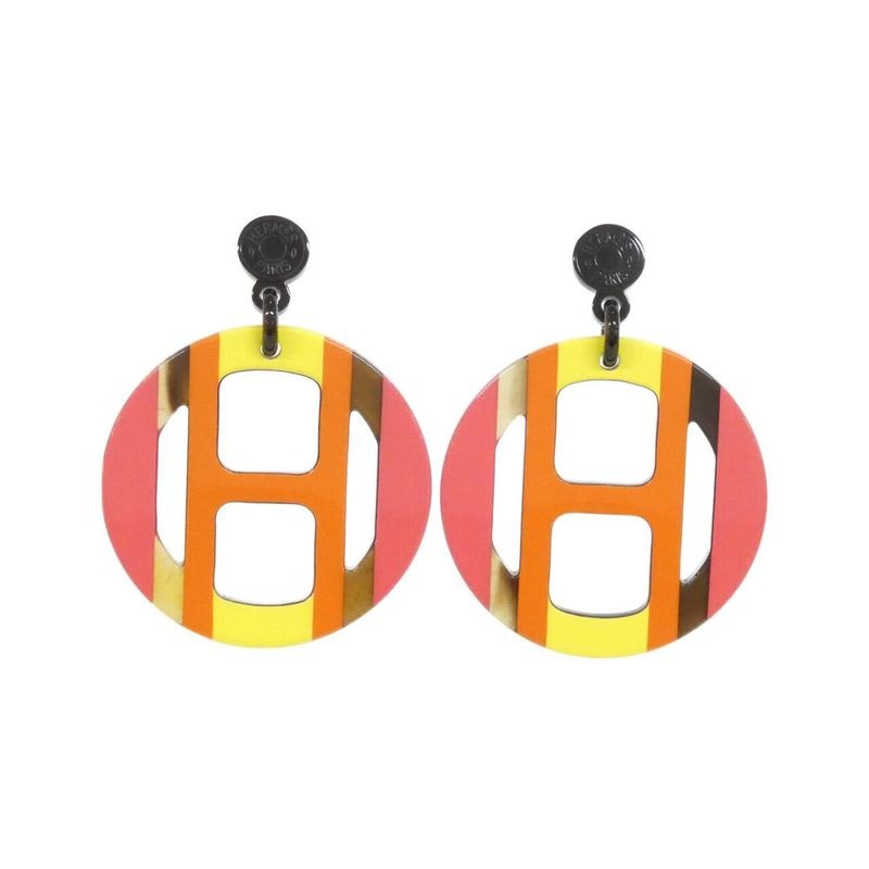 Hermes H Equipe fl Earrings