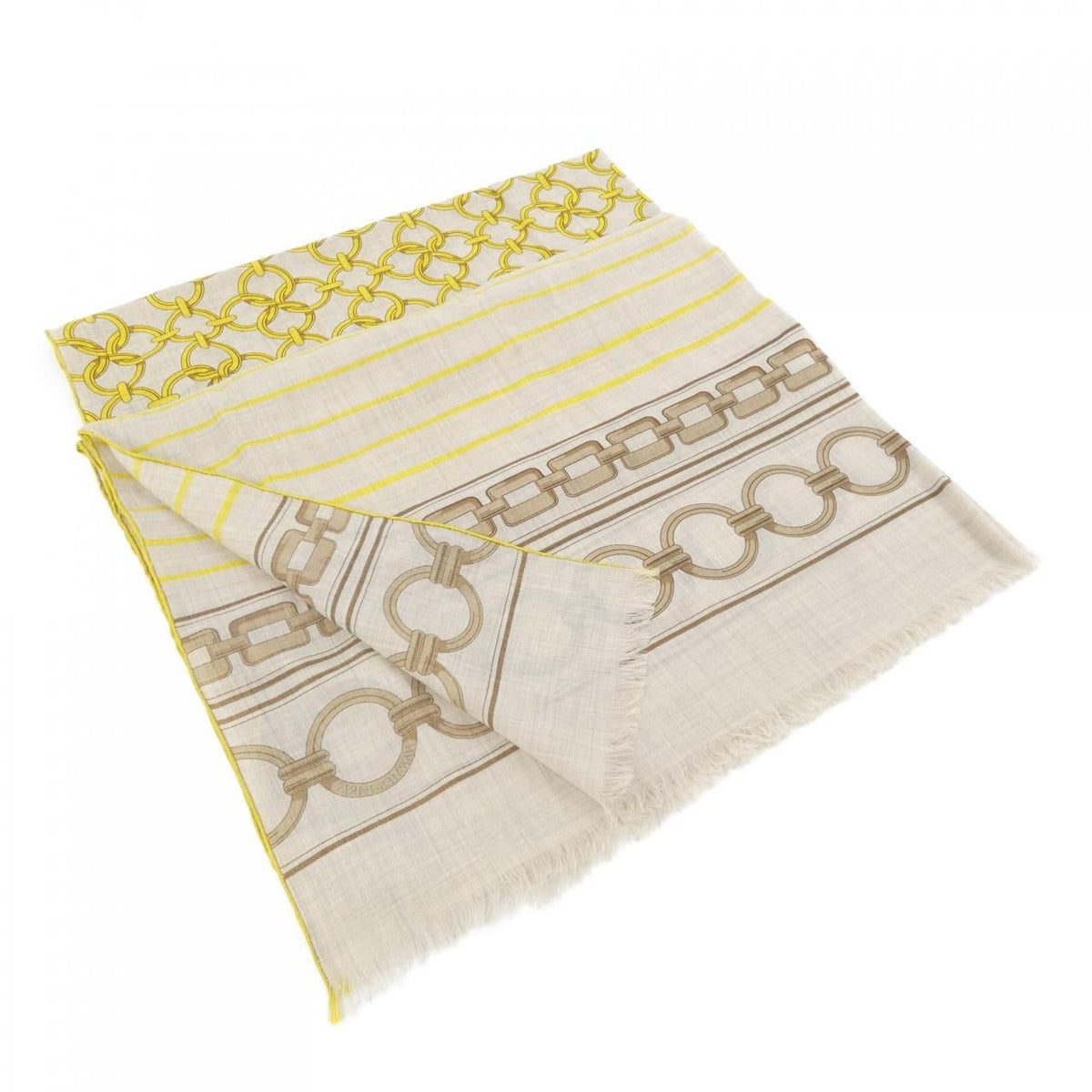 Hermes Maillons ET Chaines Rectangle Stole