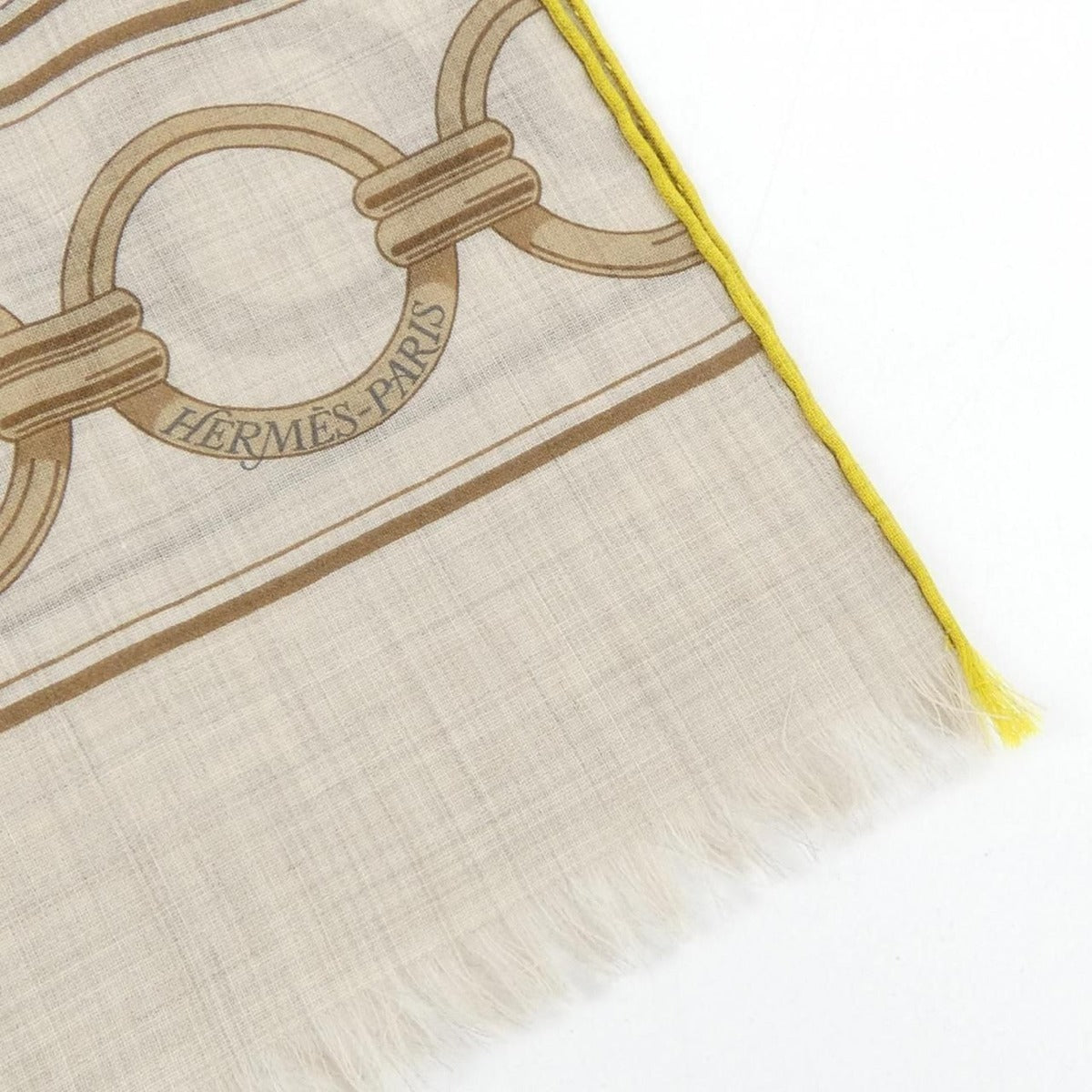 Hermes Maillons ET Chaines Rectangle Stole — view 2