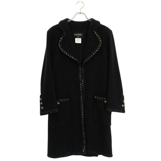 Chanel Alpaca Tweed Coat Men 36
