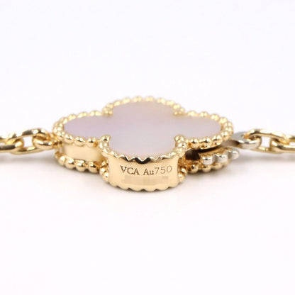 Van Cleef & Arpels Necklace Lucky Alhambra Long 12 Motifs 18k — view 3