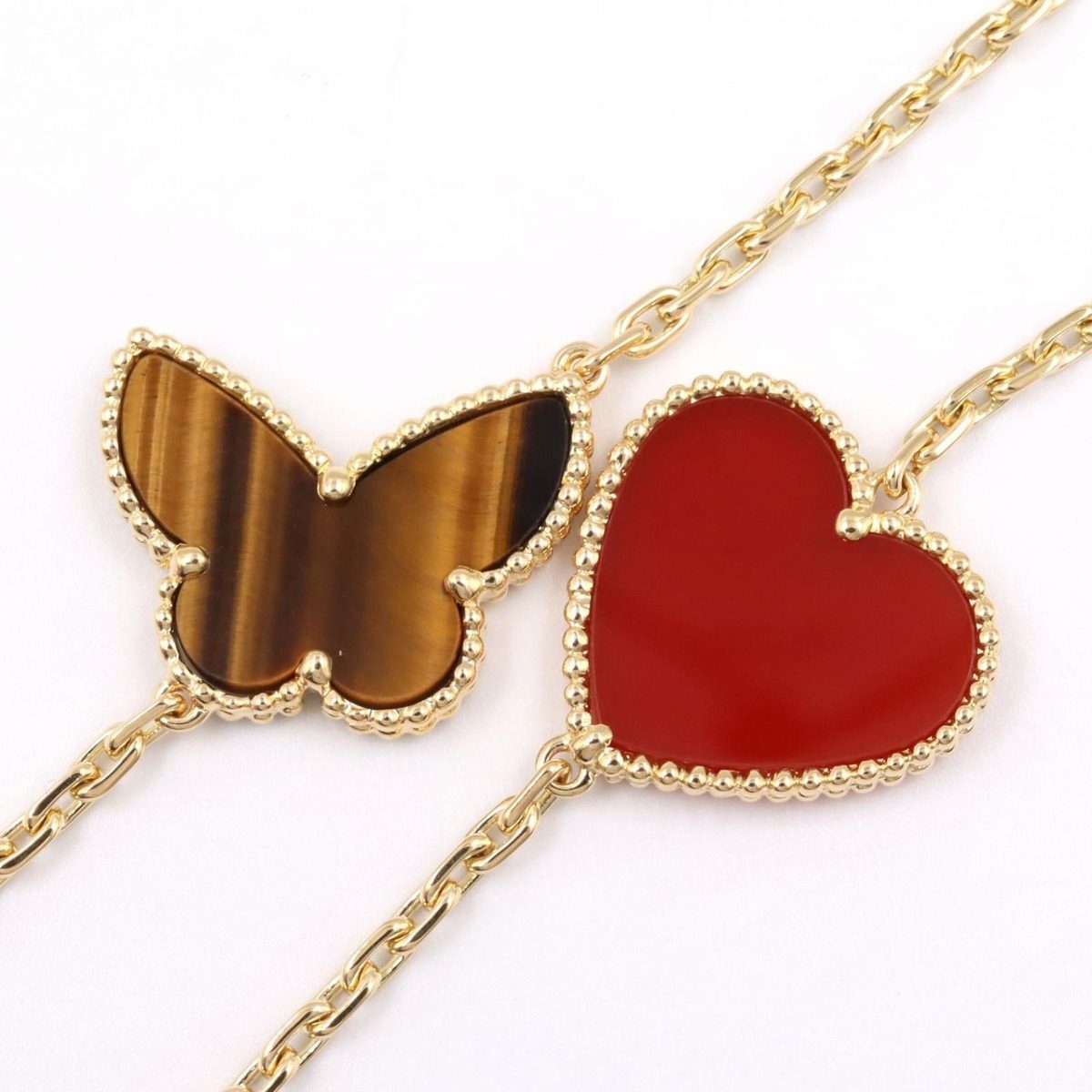 Van Cleef & Arpels Necklace Lucky Alhambra Long 12 Motifs 18k — view 6